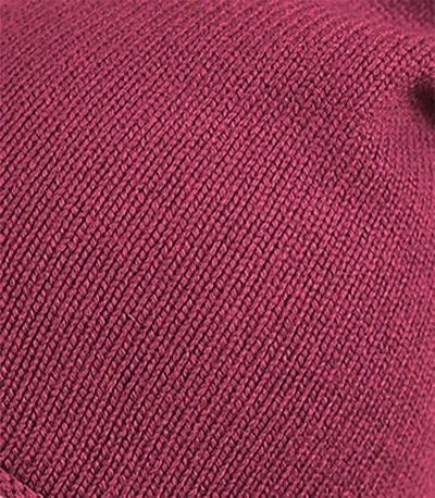 alt="Stylowa czapka kaszmirowa dusty pink damska krasnal puszysta i ciepła"