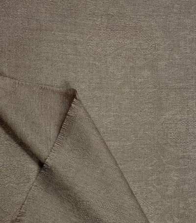 Beżowy szal z wełny naturalnej merino do eleganckiego płaszcza