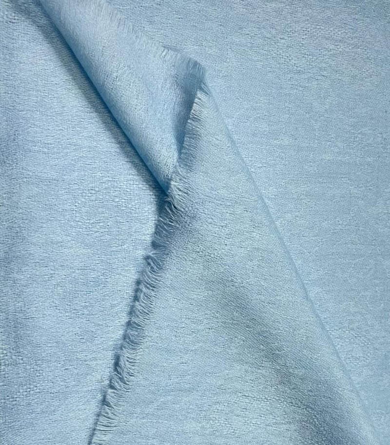 Szal z wełny naturalnej merino gołębi wschodni wzór paisley jednokolorowy 70x200